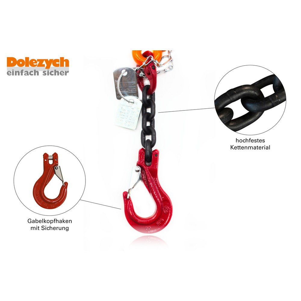 Número de imagen del producto 2: cadena tensadora Dolezych, 1 pieza, PowerLash con tensor de trinquete DORA, 6.300 daN, longitud 3,50 m