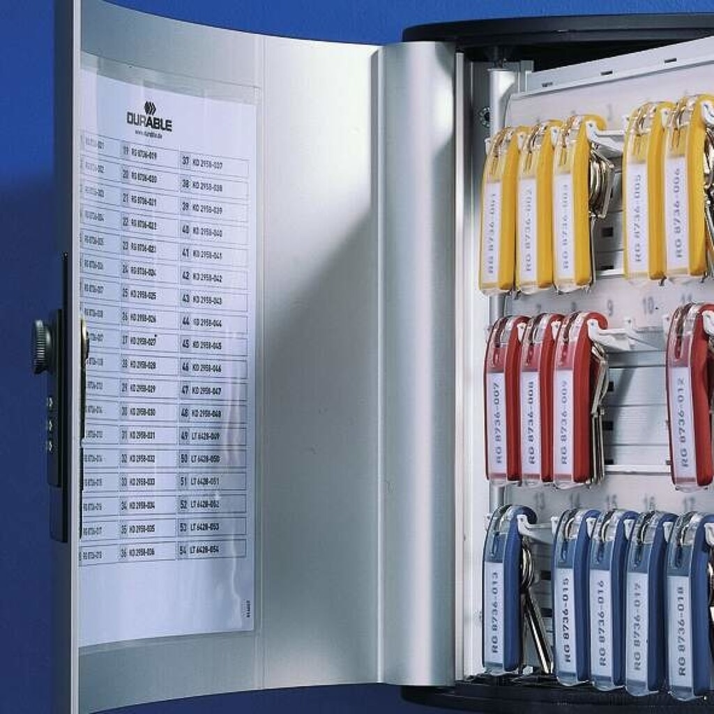 Número de imagen del producto 4: Caja para llaves DURABLE, con cerradura de combinación, 36 ganchos
