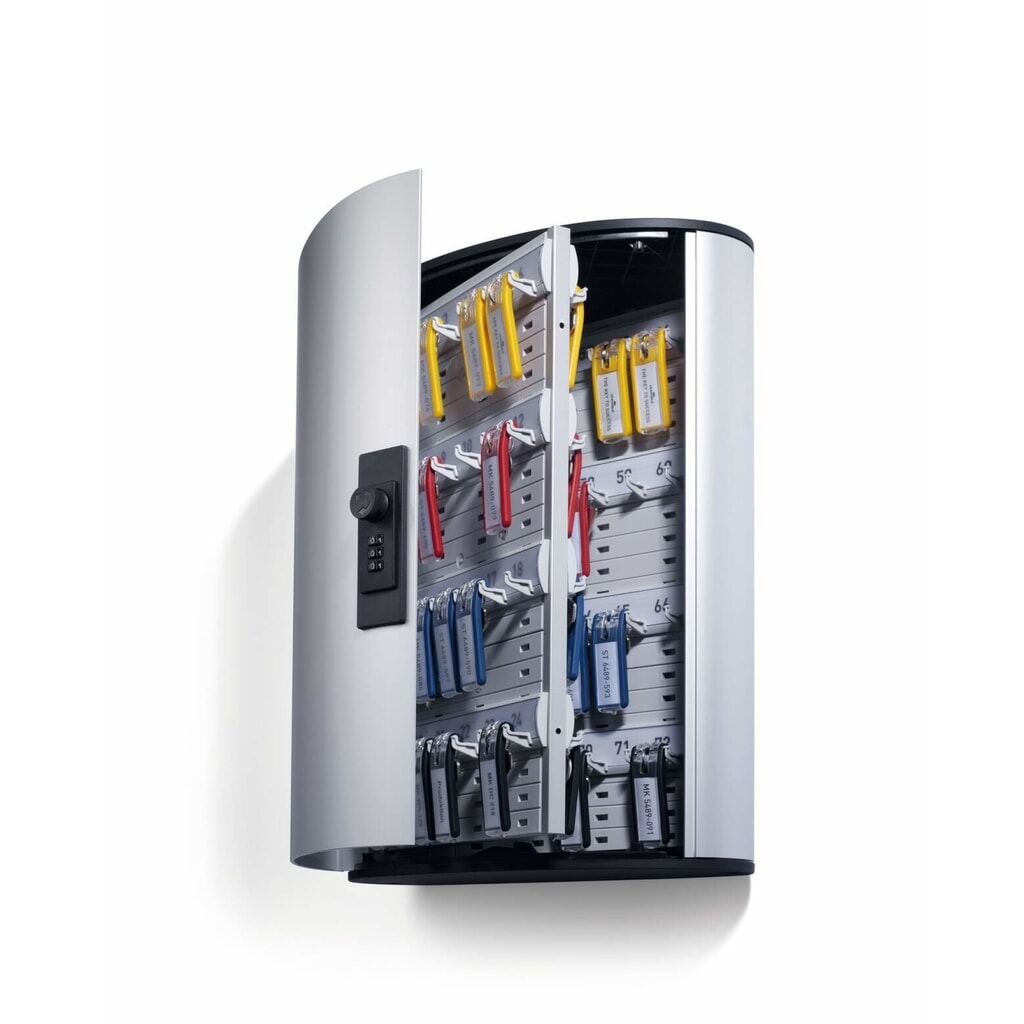 Número de imagen del producto 3: Caja para llaves DURABLE, con cerradura de combinación, 72 ganchos