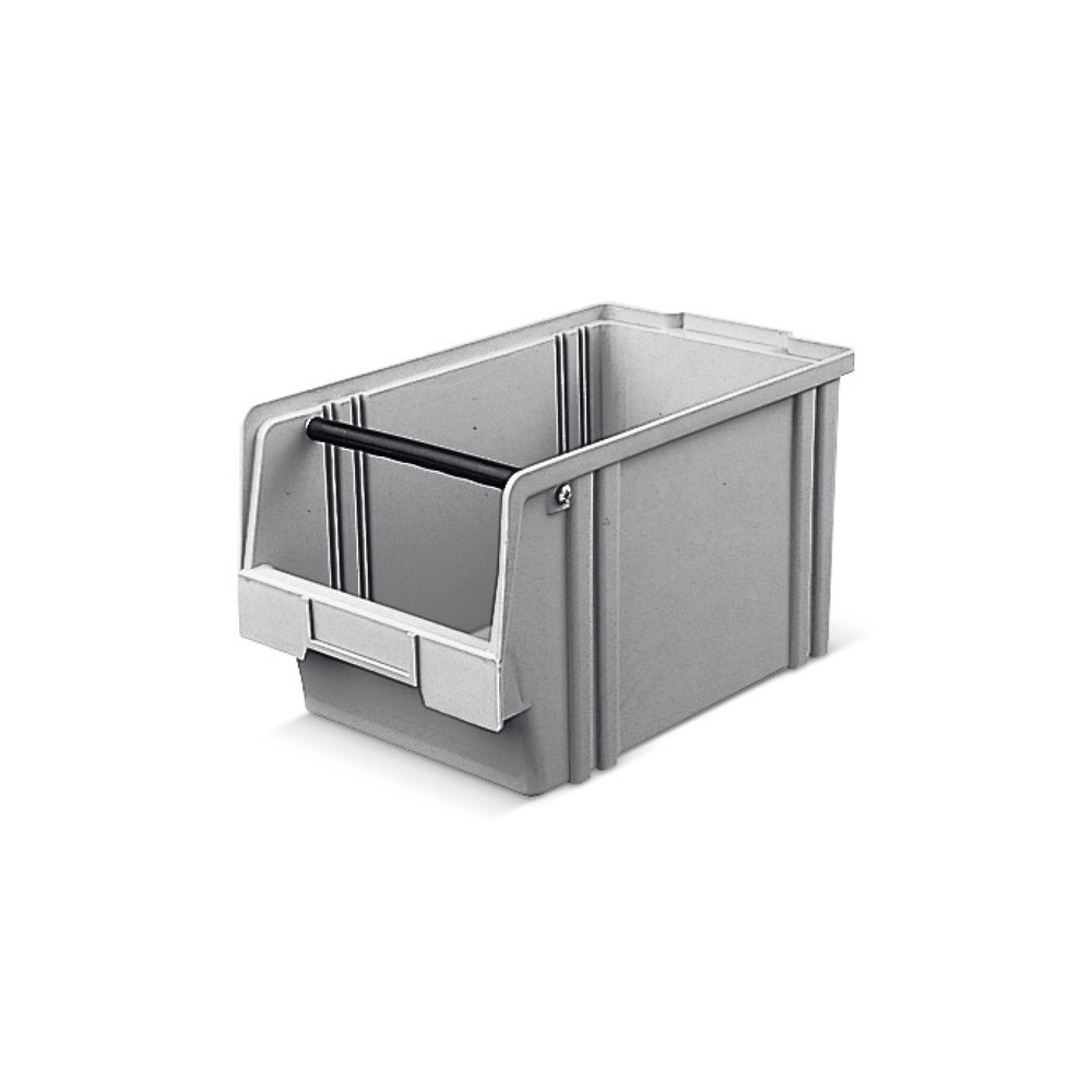 Imagen del producto: Cajas de almacenaje de poliestireno, H x A x F 200 x 200 x 350 mm, gris