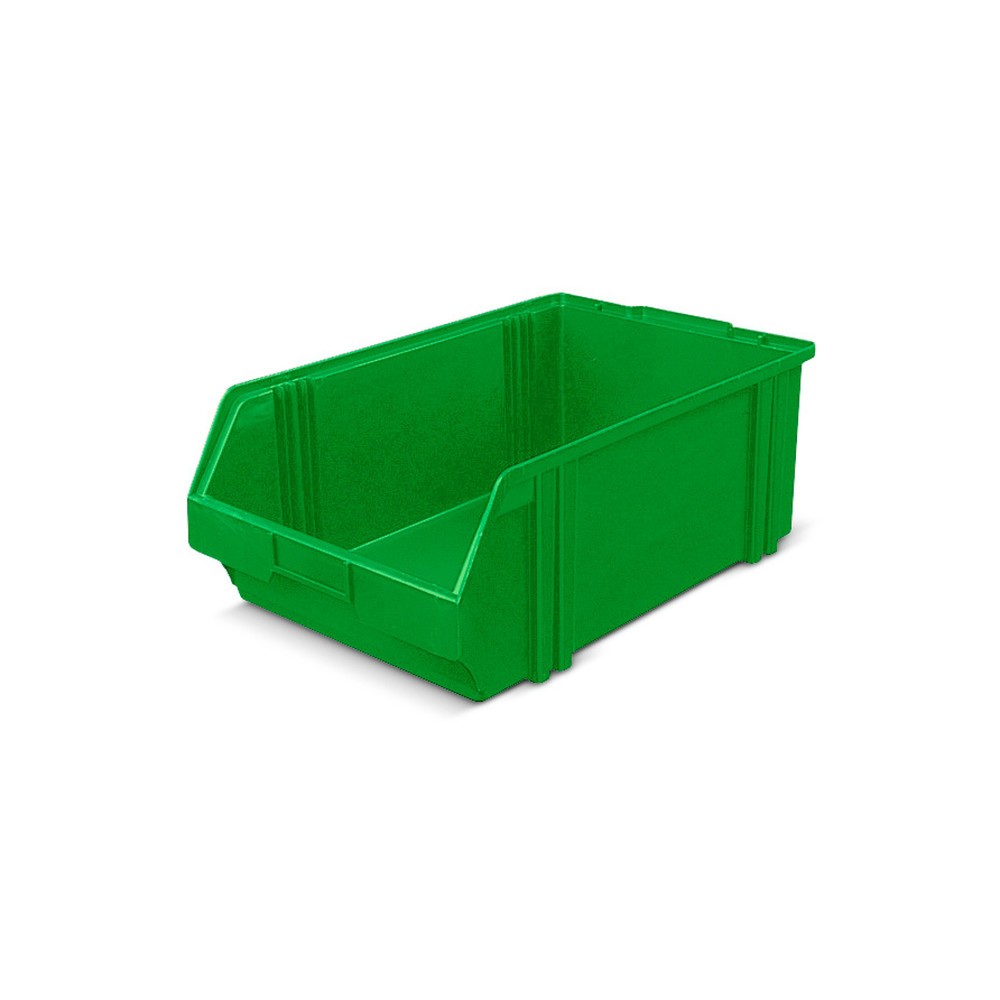 Imagen del producto: Cajas de almacenaje de poliestireno, H x A x F 180 x 300 x 500 mm, verde