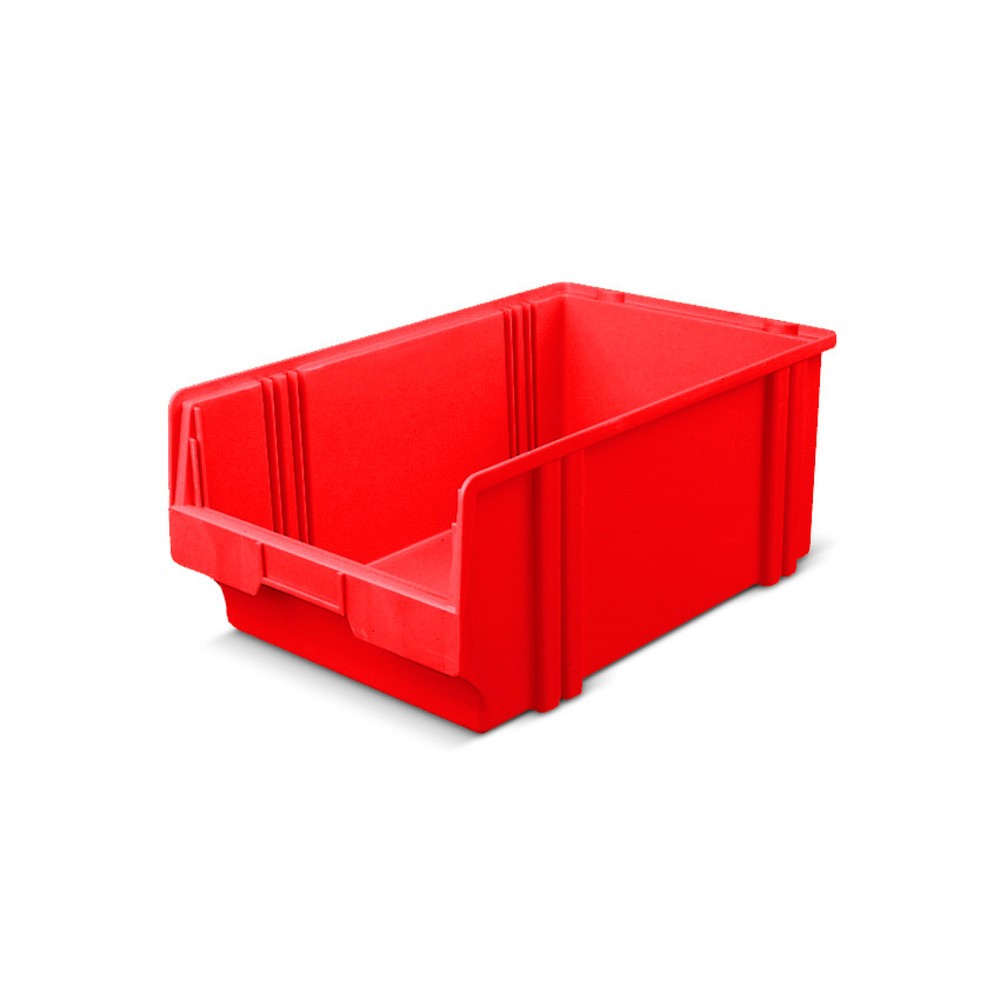 Imagen del producto: Cajas de almacenaje de poliestireno, H x A x F 200 x 300 x 500 mm, rojo