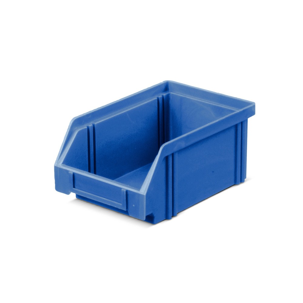 Imagen del producto: Cajas de almacenaje de poliestireno, H x A x F 75 x 105 x 160 mm, azul