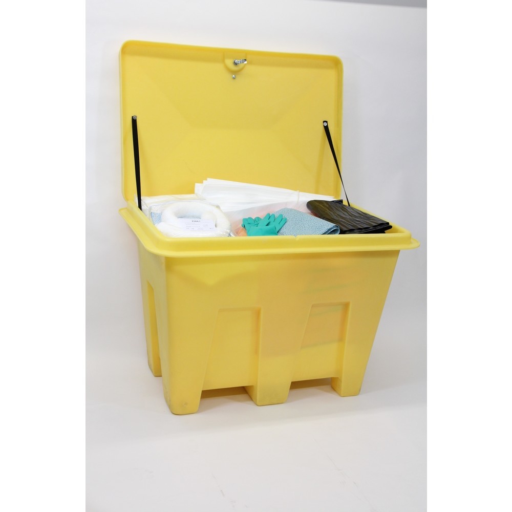 Imagen del producto: cajas de emergencia, aceite, capacidad 650 litros