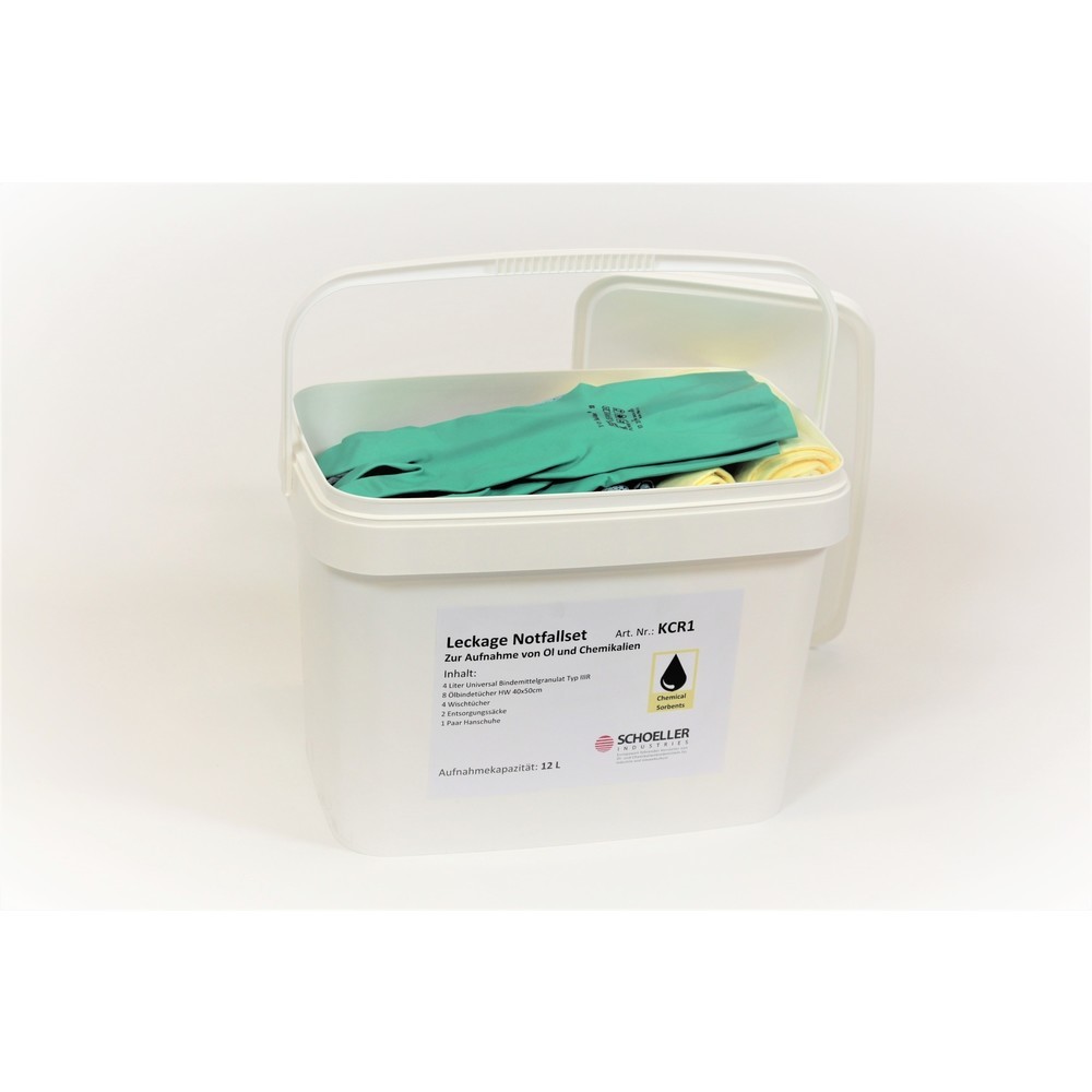 Imagen del producto: cajas de emergencia de fugas universal, 12 litros, gris