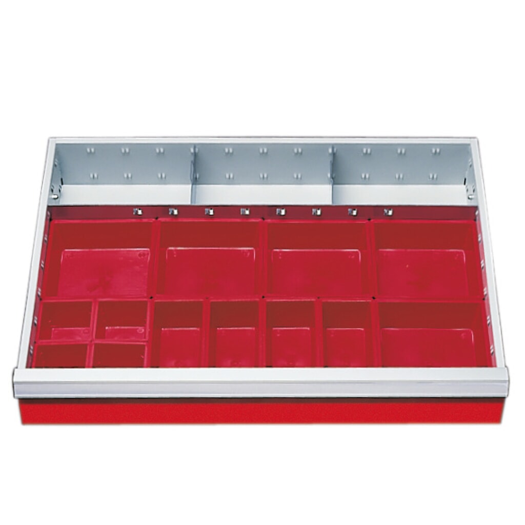 Imagen del producto: Cajas para piezas pequeñas para armario con cajones Bedrunka+Hirth Profi, anchura 680 mm