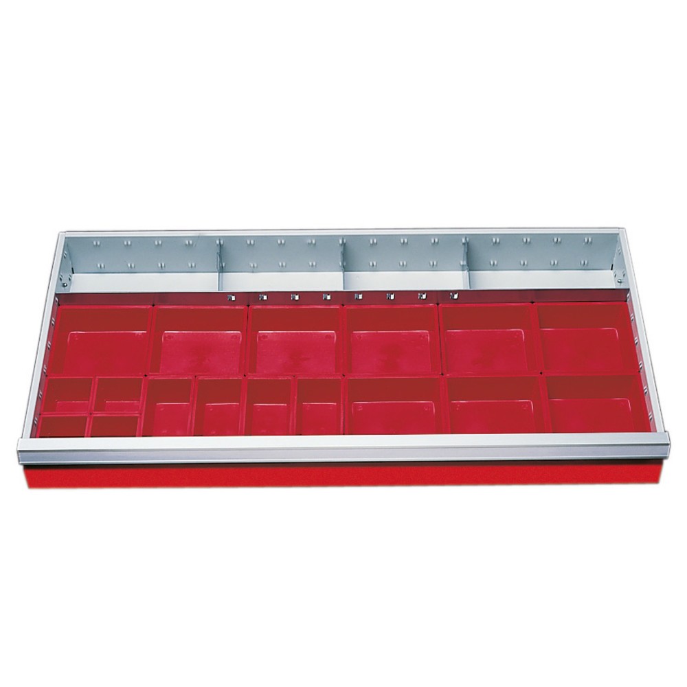 Imagen del producto: Cajas para piezas pequeñas para armario con cajones Bedrunka+Hirth Profi, anchura 980 mm