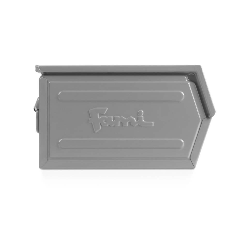 Número de imagen del producto 2: Cajón de almacenamiento visible Fami, HxAxF 200 x 200 x 350 mm, chapa de acero, gris ardilla, 8 uds/UV