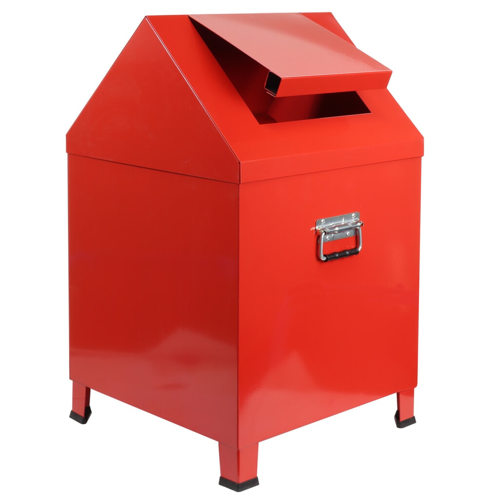Cajón para estopa HEMMDAL, HxAxF 680 x 400 x 400 mm, rojo fuego Número de imagen del producto 2: Cajón para estopa HEMMDAL, HxAxF 680 x 400 x 400 mm, rojo fuego