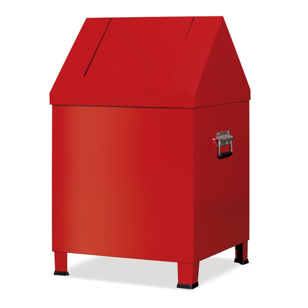 Cajón para estopa HEMMDAL, HxAxF 680 x 400 x 400 mm, rojo fuego Imagen del producto: Cajón para estopa HEMMDAL, HxAxF 680 x 400 x 400 mm, rojo fuego