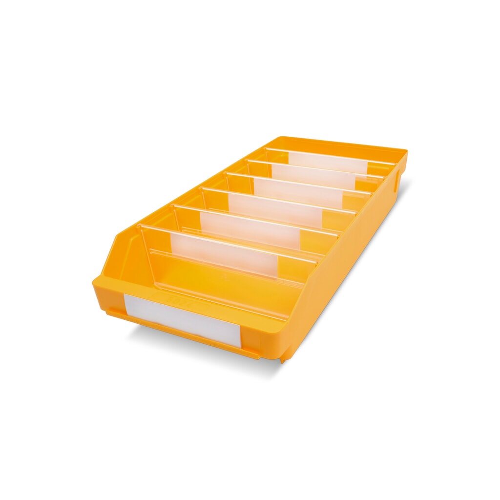 Cajón de módulo con abertura frontal, An x Fo 240 x 500 mm, amarillo Imagen del producto: Cajón de módulo con abertura frontal, An x Fo 240 x 500 mm, amarillo