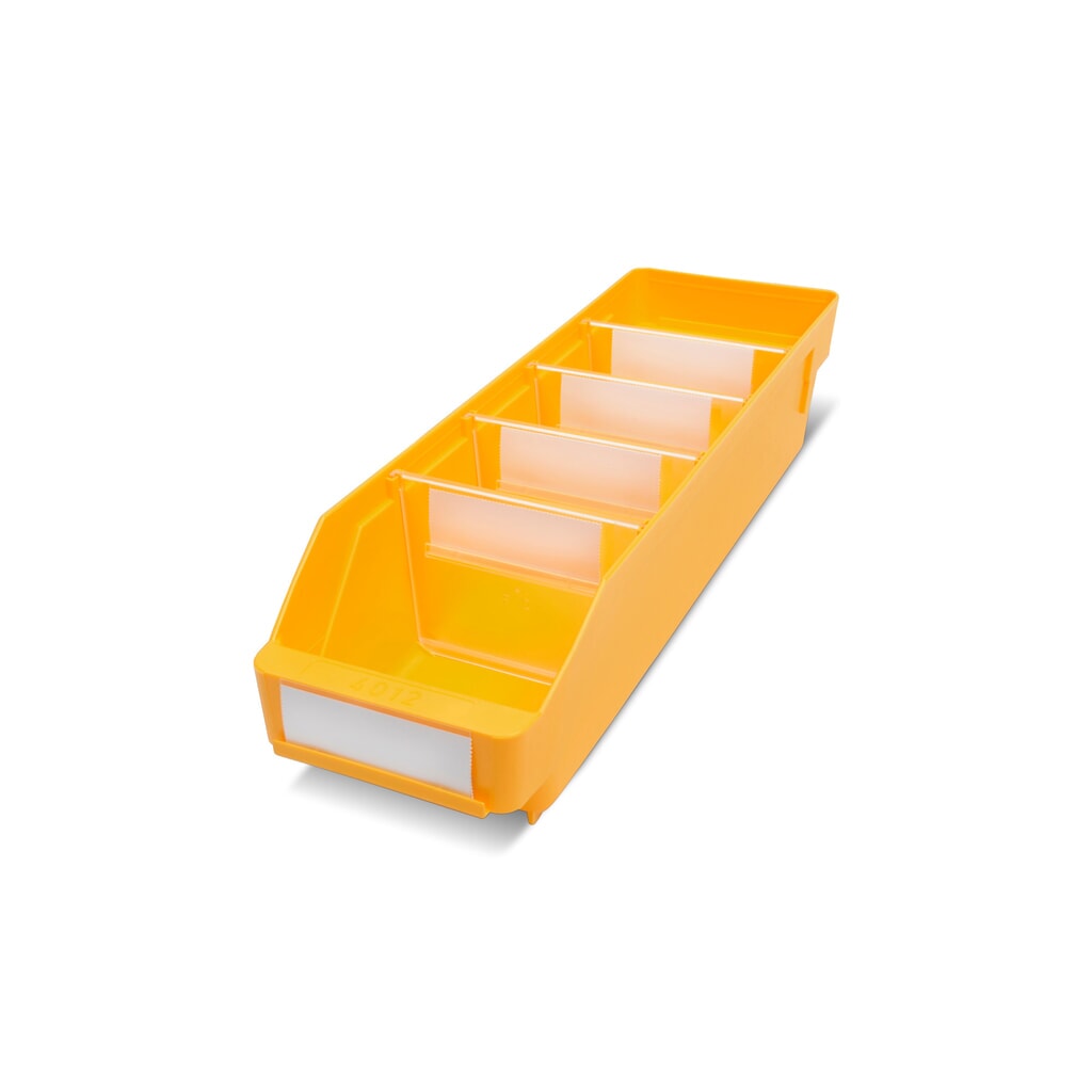 Imagen del producto: Cajón de módulo con abertura frontal, An x Fo 120 x 400 mm, amarillo