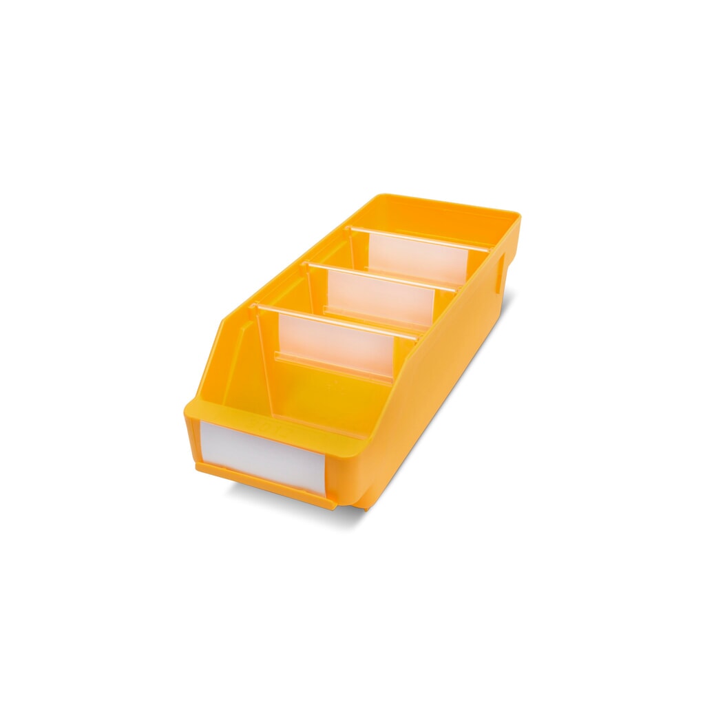 Cajón de módulo con abertura frontal, An x Fo 120 x 300 mm, amarillo Imagen del producto: Cajón de módulo con abertura frontal, An x Fo 120 x 300 mm, amarillo