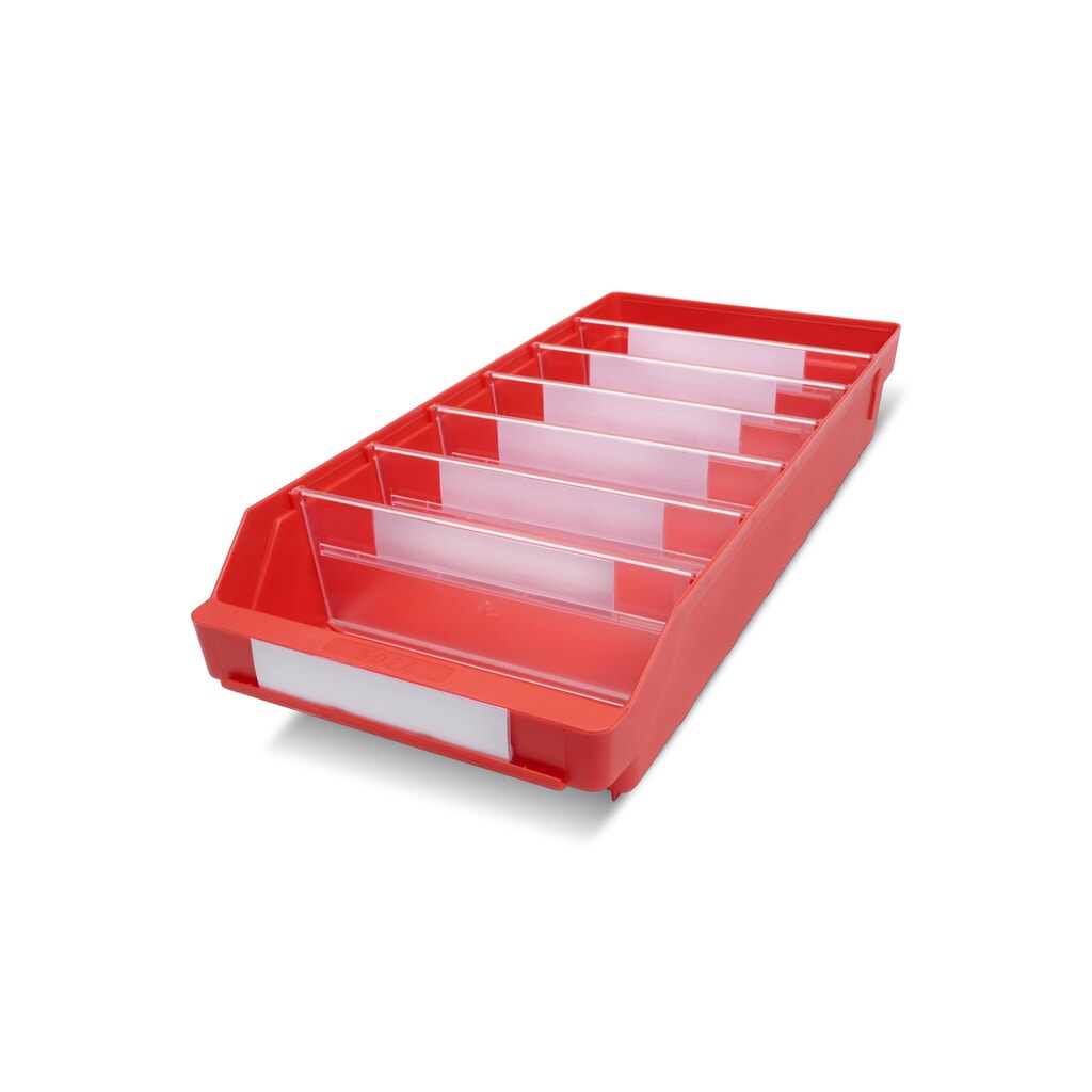 Cajón de módulo con abertura frontal, An x Fo 240 x 500 mm, rojo Imagen del producto: Cajón de módulo con abertura frontal, An x Fo 240 x 500 mm, rojo