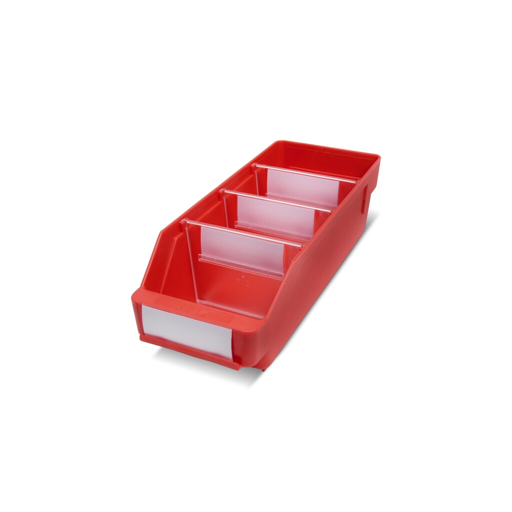 Imagen del producto: Cajón de módulo con abertura frontal, An x Fo 120 x 300 mm, rojo