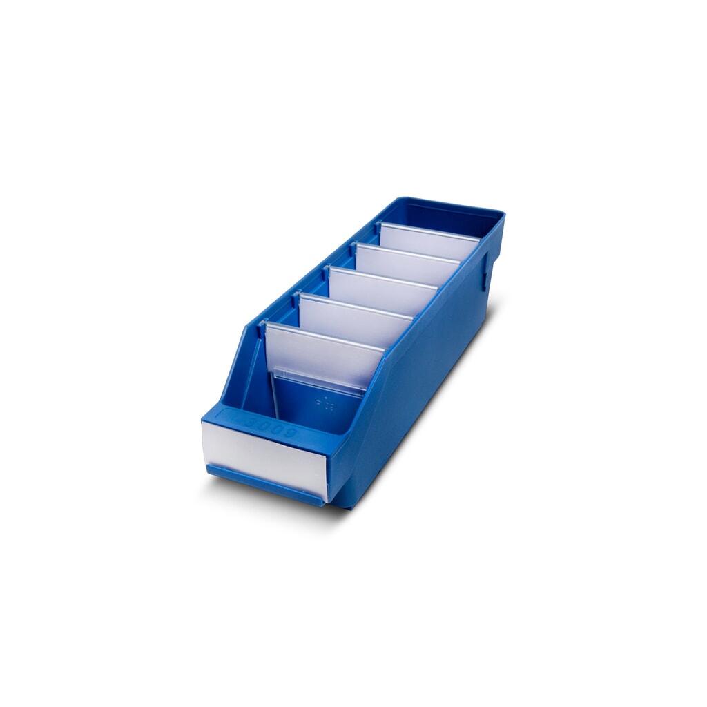 Imagen del producto: Cajón de módulo con abertura frontal, An x Fo 90 x 300 mm, azul
