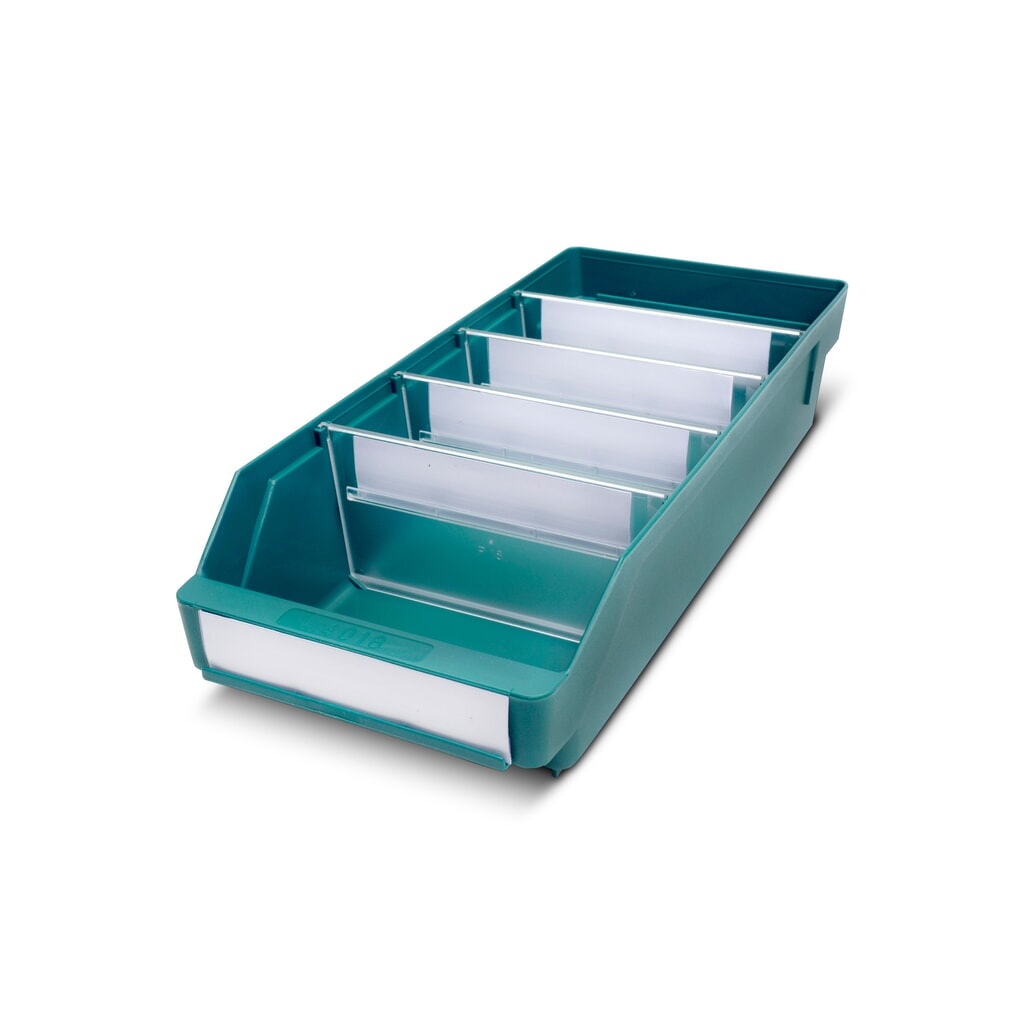 Imagen del producto: Cajón de módulo con abertura frontal, An x Fo 180 x 400 mm, verde