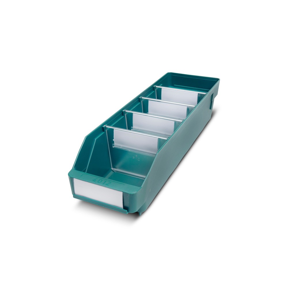 Imagen del producto: Cajón de módulo con abertura frontal, An x Fo 120 x 400 mm, verde