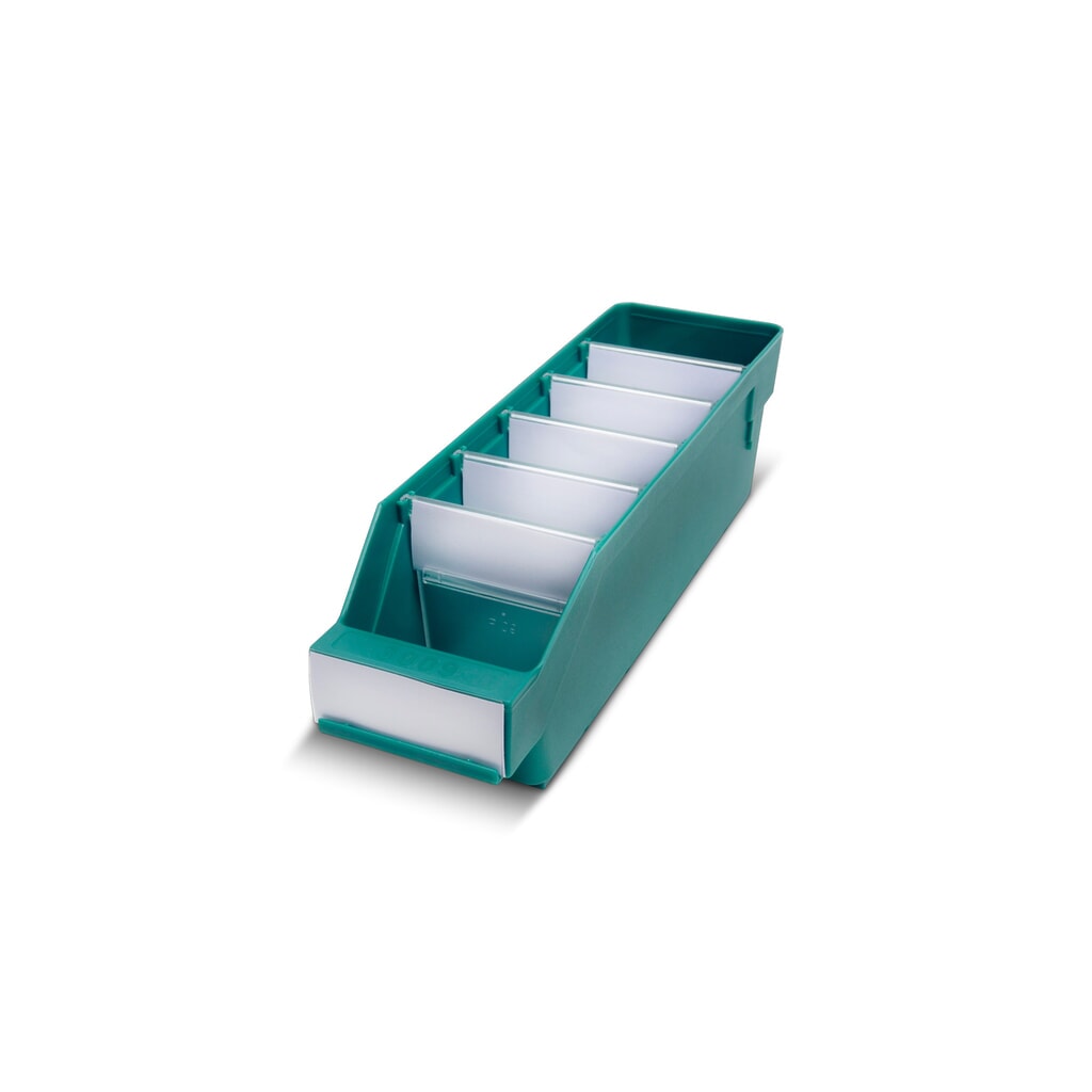 Imagen del producto: Cajón de módulo con abertura frontal, An x Fo 90 x 300 mm, verde