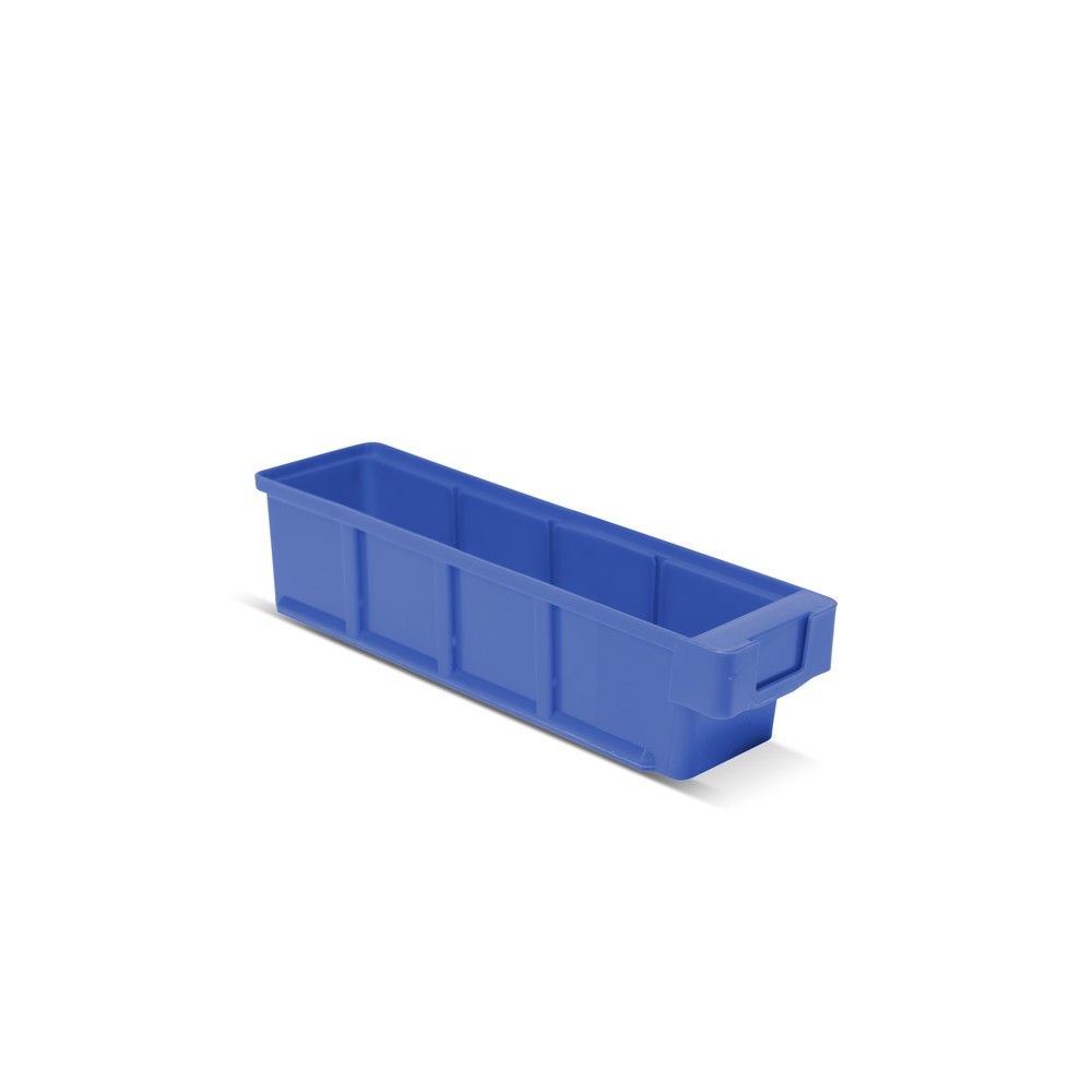 Número de imagen del producto 1: Cajón de módulo sin abertura frontal, An x F: 93 x 300 mm, azul