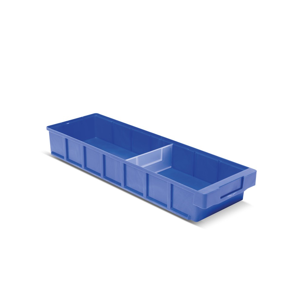 Número de imagen del producto 1: Cajón de módulo sin abertura frontal, An x F: 186 x 600 mm, azul