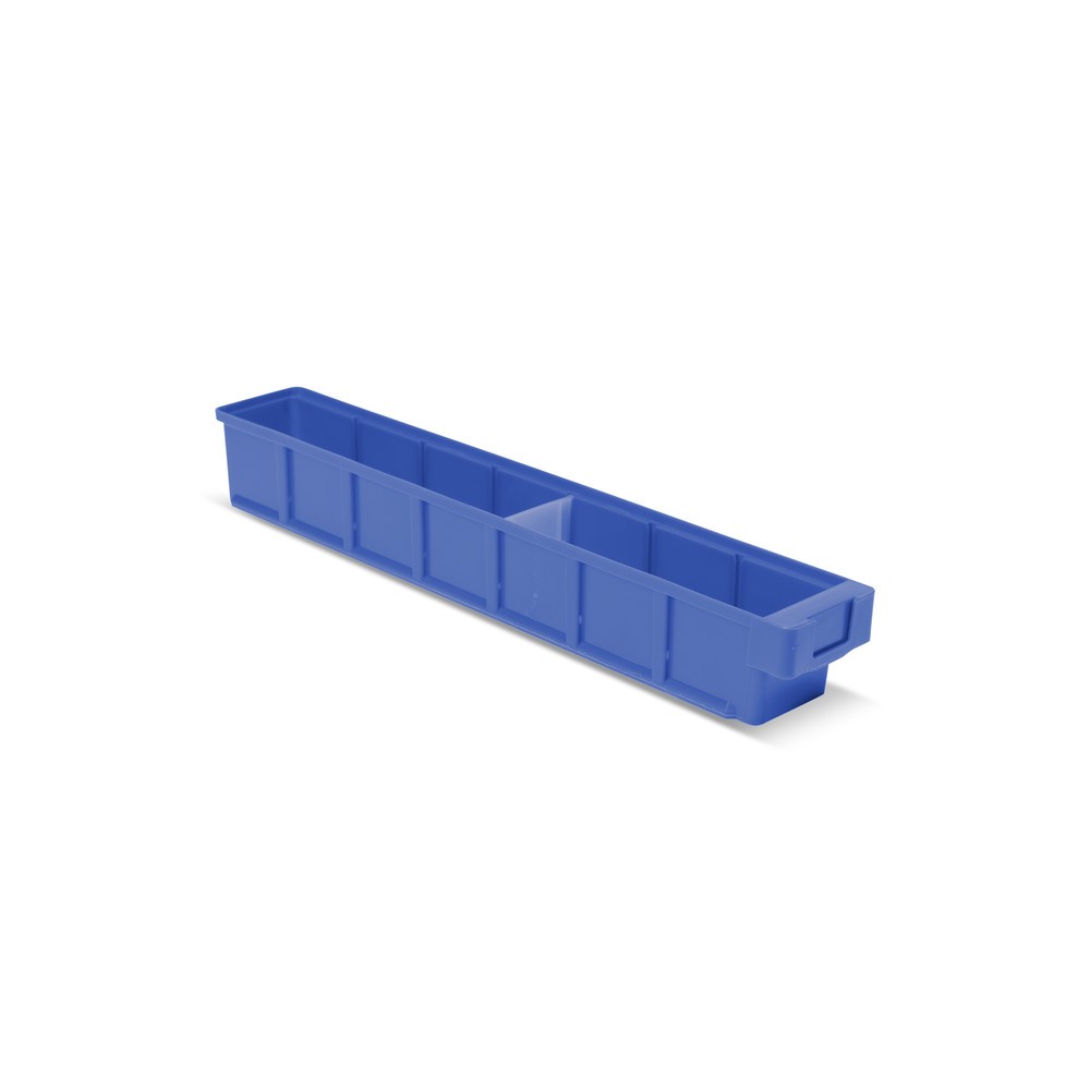 Número de imagen del producto 1: Cajón de módulo sin abertura frontal, An x F: 93 x 600 mm, azul