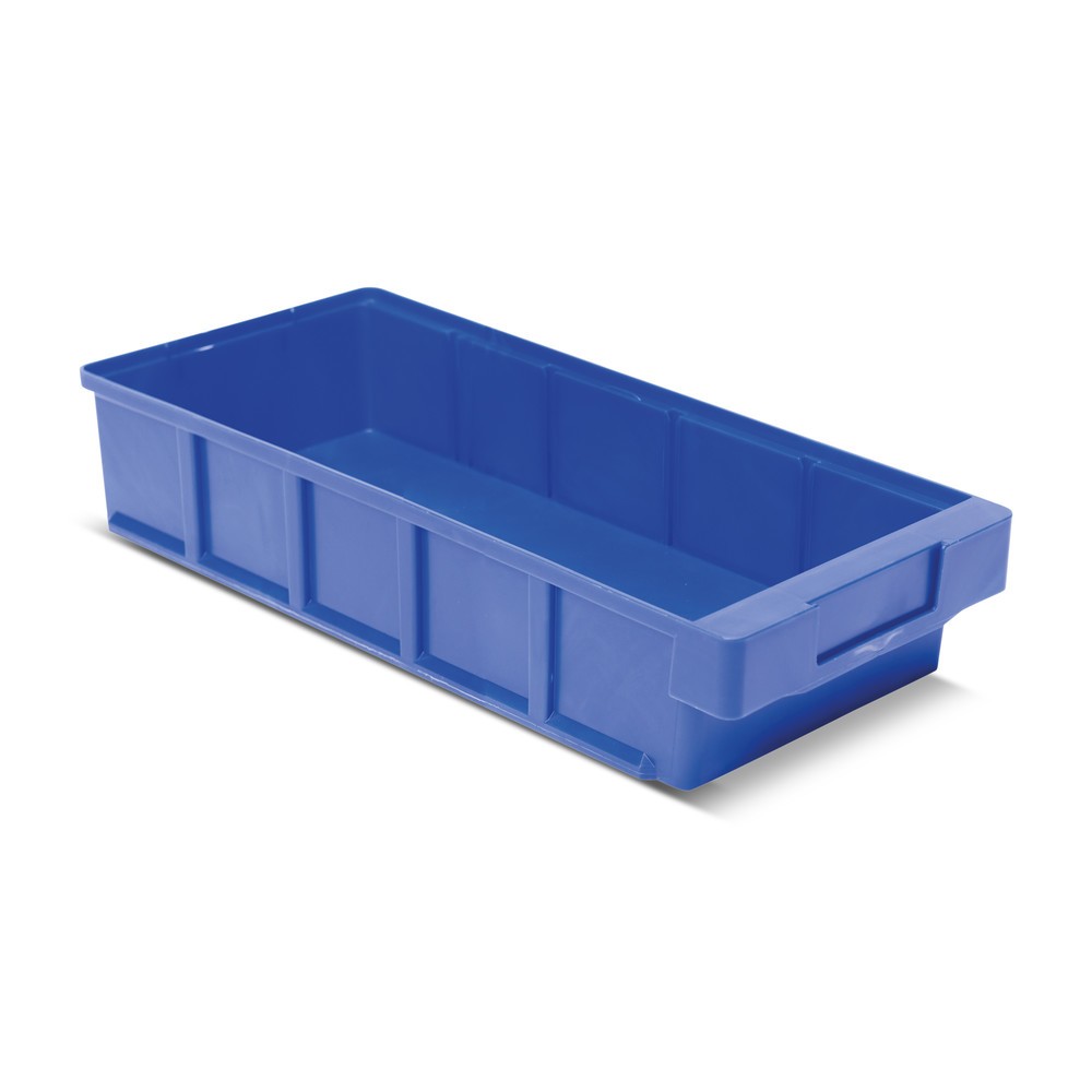 Número de imagen del producto 1: Cajón de módulo sin abertura frontal, An x F: 186 x 400 mm, azul