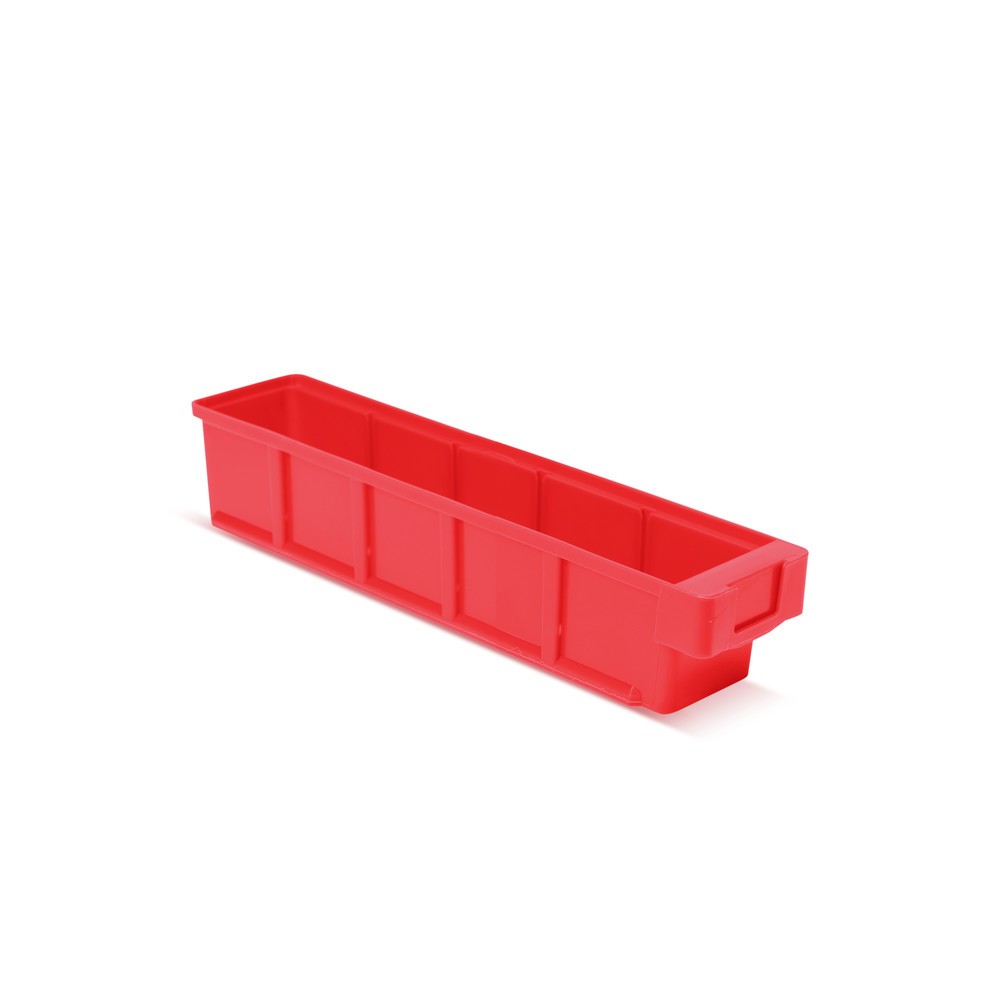 Número de imagen del producto 1: Cajón de módulo sin abertura frontal, An x F: 93 x 400 mm, rojo