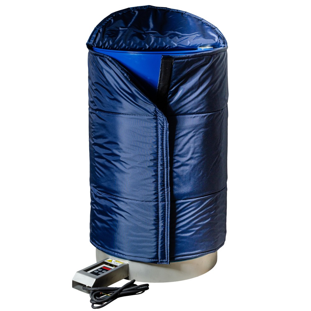 Número de imagen del producto 2: Calefactor para fondo de barril Kuhlmann, 200-220 l, 0-120ºC, 230 V, 900 W, Ø 550mm