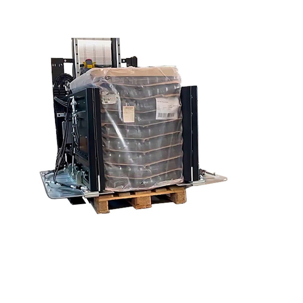 Imagen del producto: Cambiador de palets con ruedas sin vuelco, giro ni basculación, abertura 522 - 1.213 mm, capacidad de carga 1.000 kg