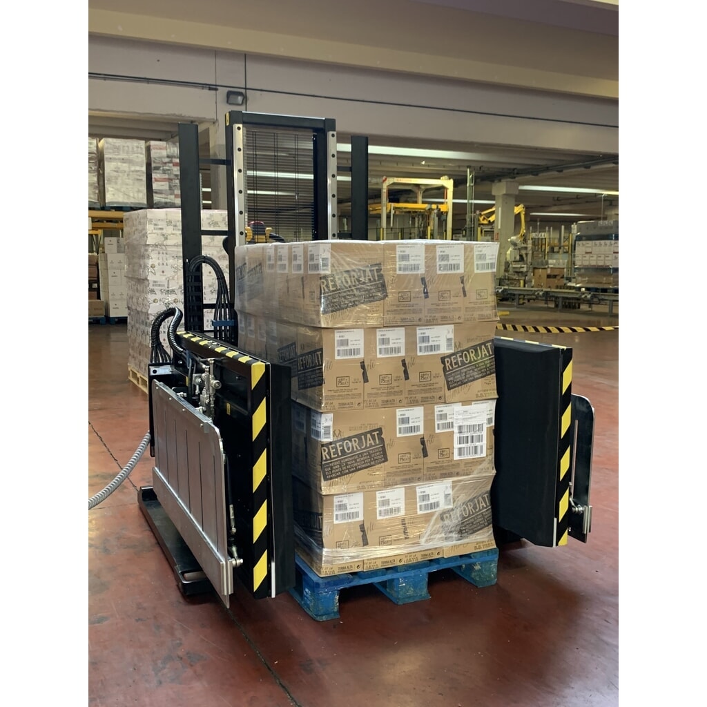 Número de imagen del producto 6: Cambiador de palets con ruedas sin vuelco, giro ni basculación, abertura 522 - 1.213 mm, capacidad de carga 1.000 kg