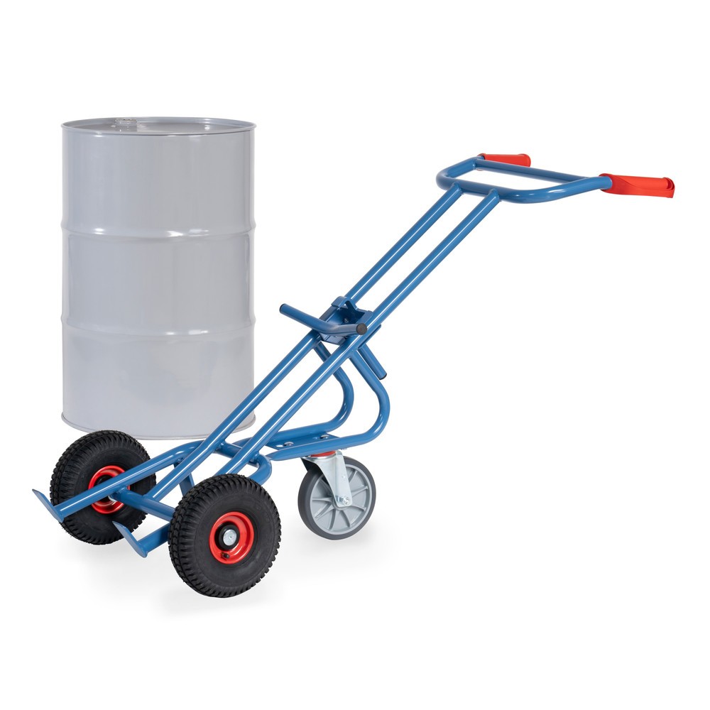 Número de imagen del producto 1: Ffetra® - Carro de barril (300 kg, con ruedas de apoyo, ruedas de aire)