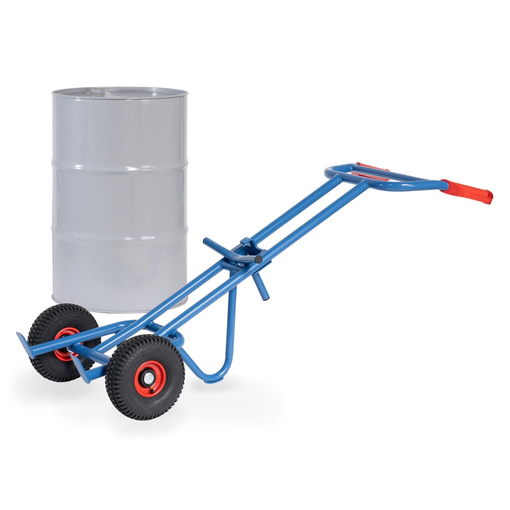 Ffetra® - Camión de barril, capacidad de carga 300 kg, sin rueda de jockey, neumáticos de aire Imagen del producto: Ffetra® - Camión de barril, capacidad de carga 300 kg, sin rueda de jockey, neumáticos de aire