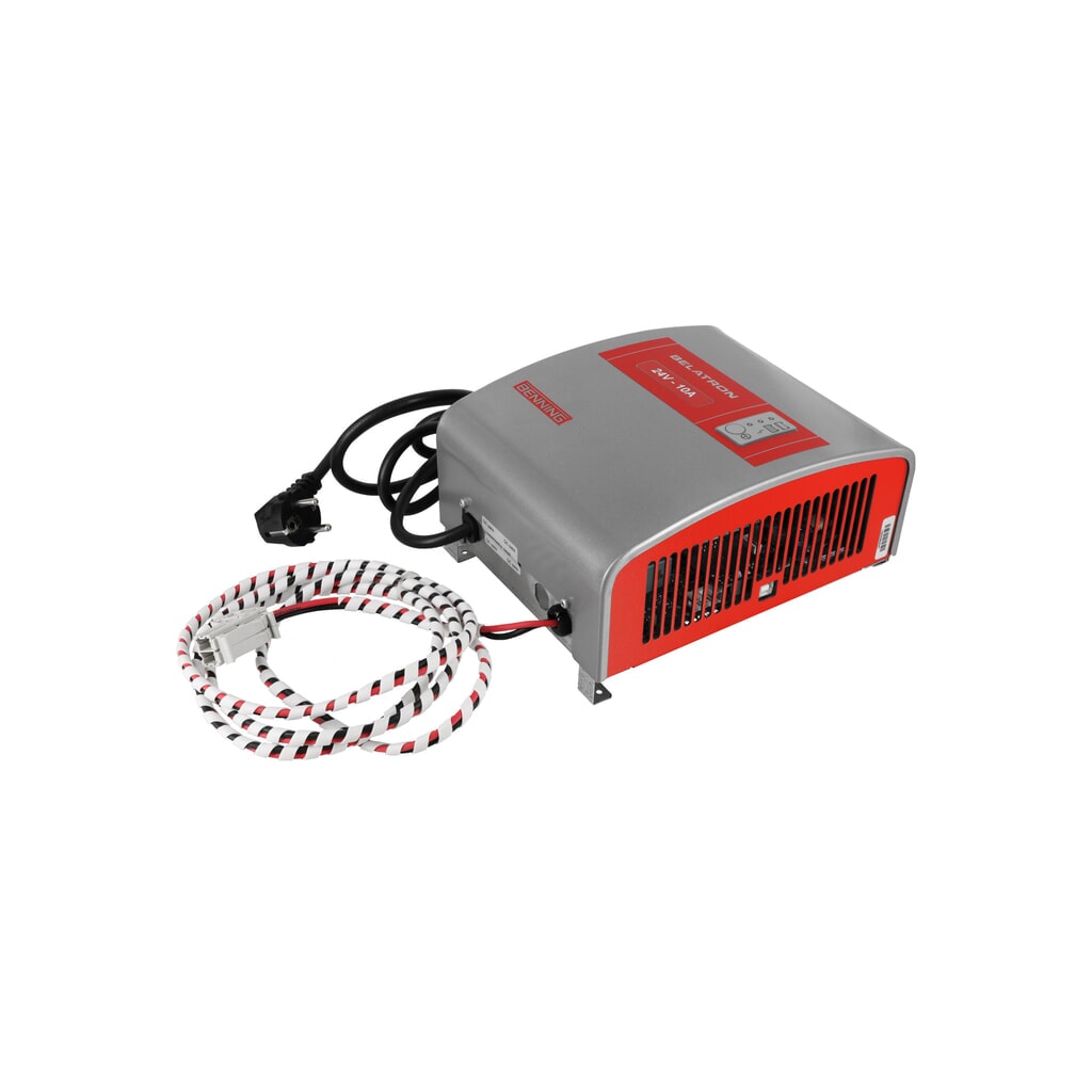 Cargador externo 24 V/10 A para puesto de trabajo móvil Jungheinrich WMD 203w, WMD207w, WMD212w Imagen del producto: Cargador externo 24 V/10 A para puesto de trabajo móvil Jungheinrich WMD 203w, WMD207w, WMD212w