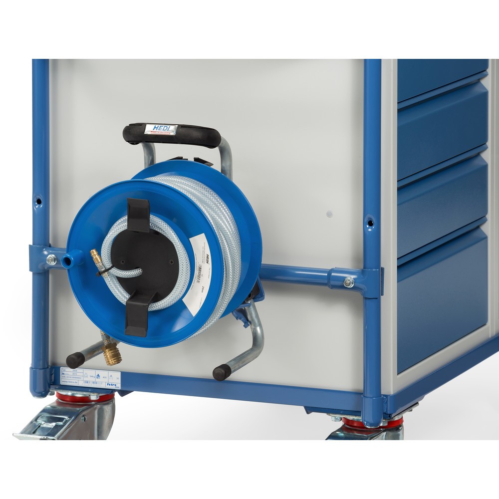Imagen del producto: Carrete de manguera de aire comprimido para carro|plataforma de taller fetra®, longitud de manguera 25 m