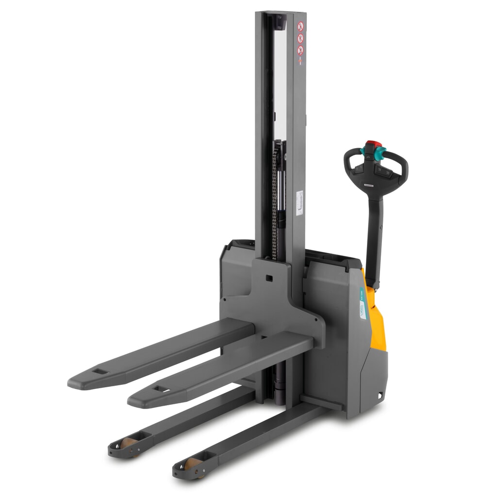 Apilador elevadora eléctrica Jungheinrich EJC 110i E, monomast, altura de elevación 1.630 mm, capacidad de carga 1000 kg, sistema hidráulico proporcional Número de imagen del producto 4: Apilador elevadora eléctrica Jungheinrich EJC 110i E, monomast, altura de elevación 1.630 mm, capacidad de carga 1000 kg, sistema hidráulico proporcional