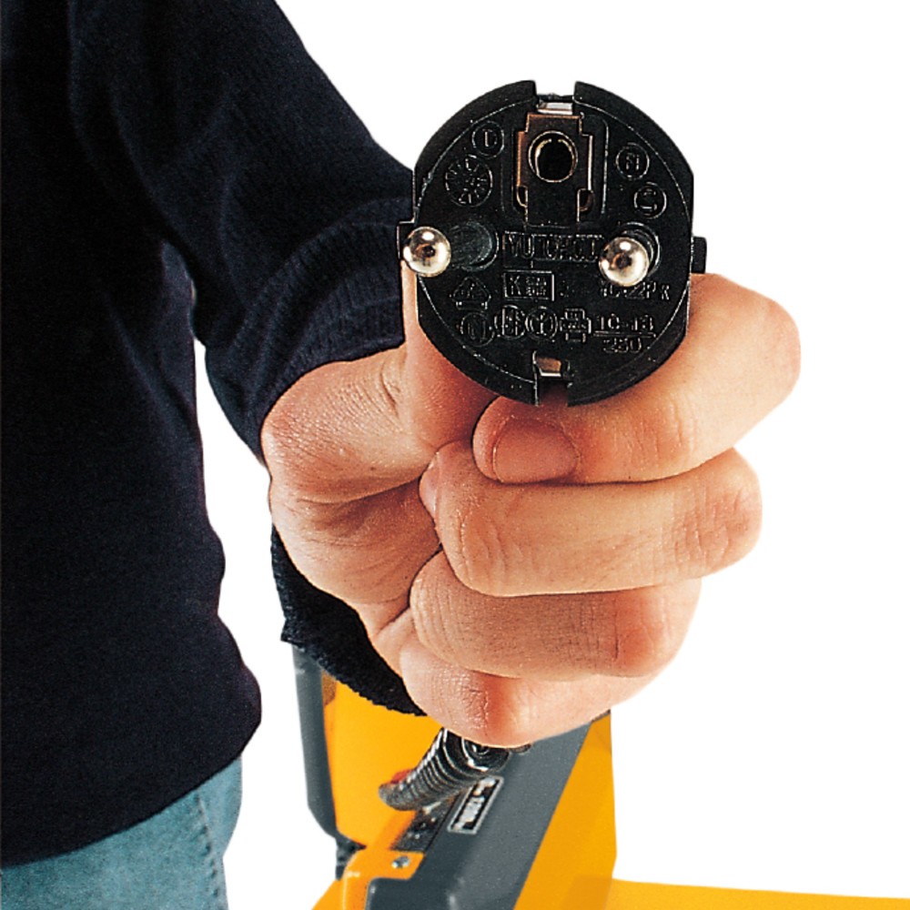 Número de imagen del producto 2: Carretilla apiladora eléctrica Jungheinrich EJC 112/ZZ, elevación 2.500 mm, cargador incorporado, sistema hidráulico proporcional, Aquamatik