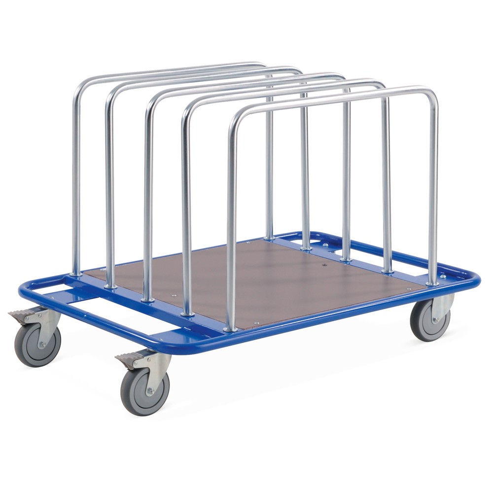 Imagen del producto: Carretilla de estribos BASIC, con 5 estribos, superficie de carga An x Fo 1.000 x 700 mm