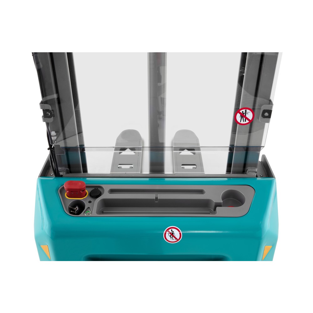 Número de imagen del producto 4: Carretilla elevadora eléctrica Ameise® PSE 1.2 con mástil simple, altura de elevación 1.600 mm, capacidad de carga 1.200 kg
