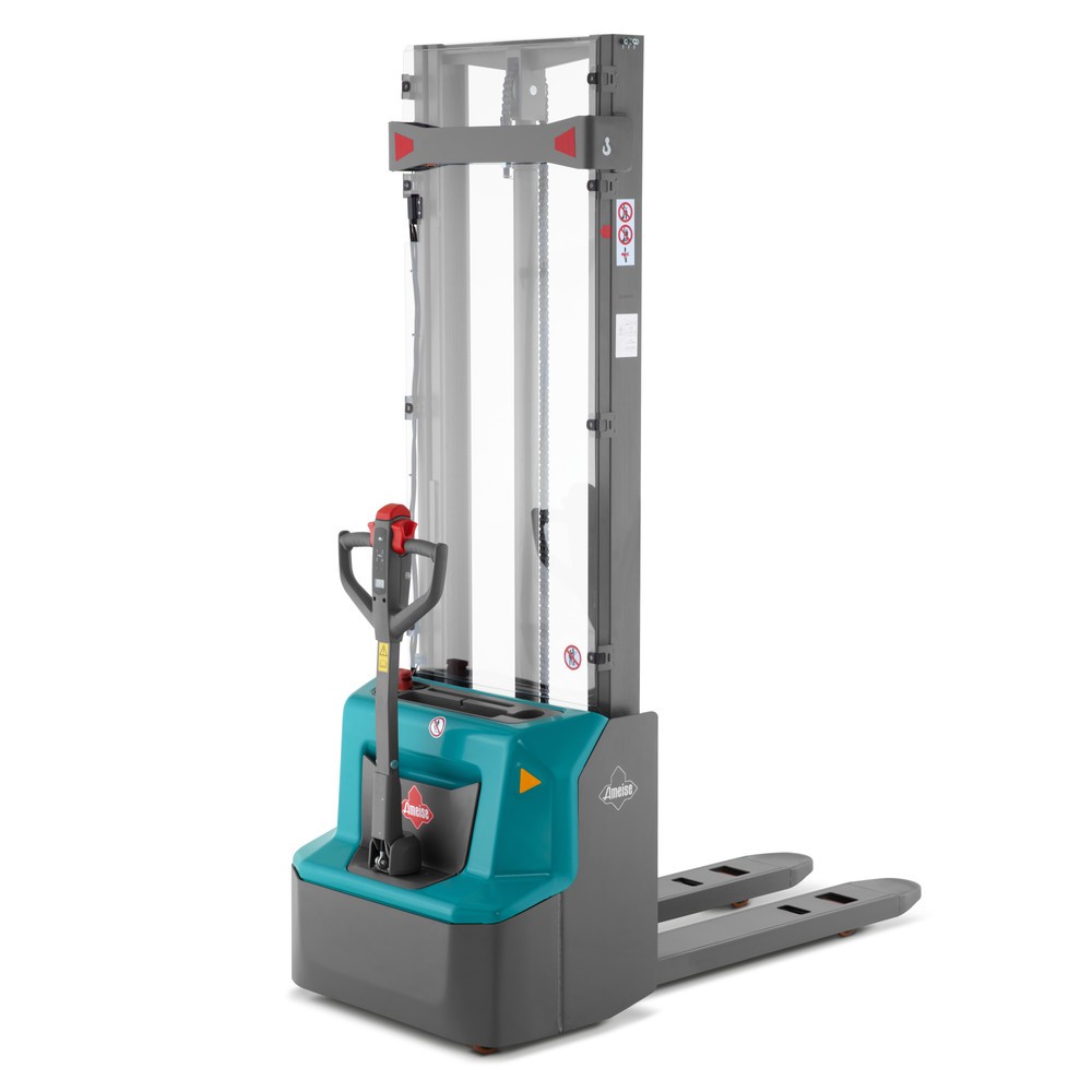 Imagen del producto: Carretilla elevadora eléctrica Ameise® PSE 1.2 con mástil simple, altura de elevación 1.600 mm, capacidad de carga 1.200 kg