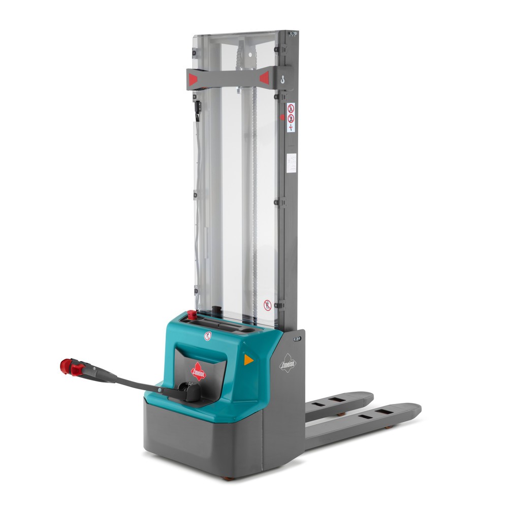 Número de imagen del producto 6: Carretilla elevadora eléctrica Ameise® PSE 1.2 con mástil simple, altura de elevación 1.600 mm, capacidad de carga 1.200 kg