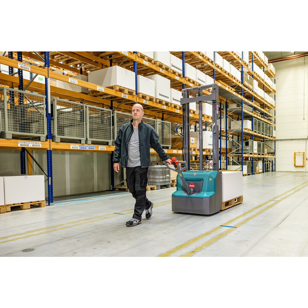 Número de imagen del producto 8: Carretilla elevadora eléctrica Ameise® PSE 1.2 con mástil simple, altura de elevación 1.600 mm, capacidad de carga 1.200 kg