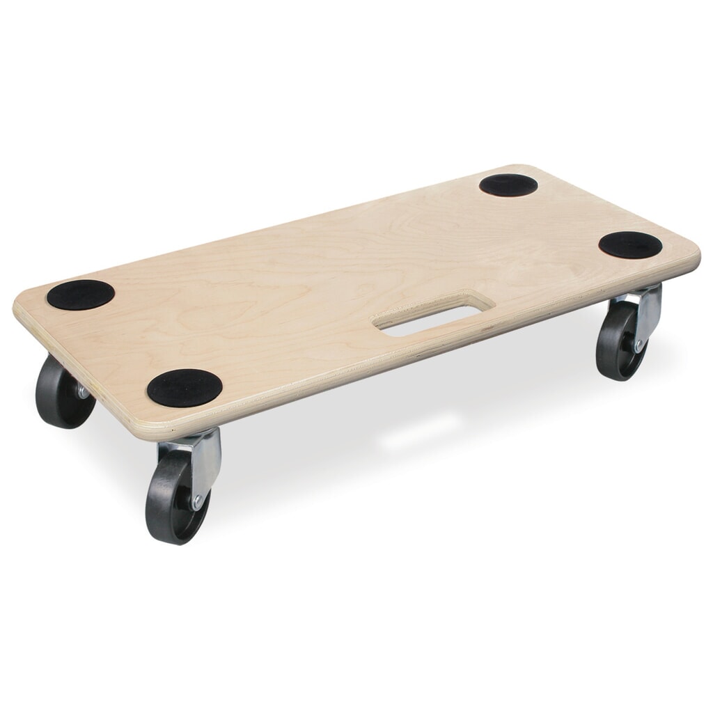 Imagen del producto: Carretilla para muebles HEMMDAL, capacidad 200 kg, bandajes de plástico, 2 ud/paquete