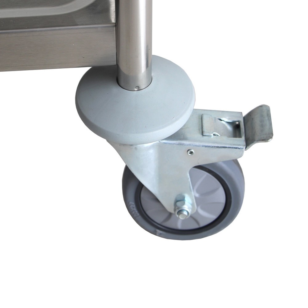 Número de imagen del producto 5: Carrito de servicio de acero inoxidable, HEMMDAL, 2 pisos