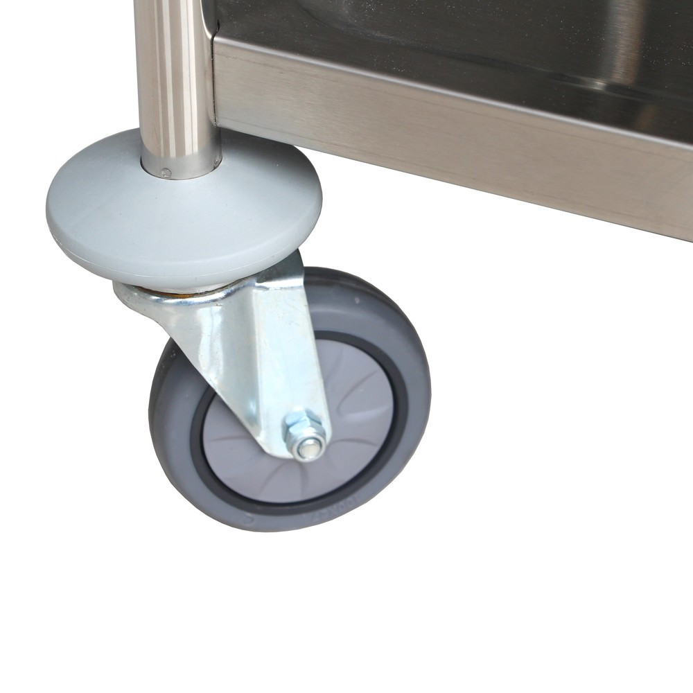 Número de imagen del producto 6: Carrito de servicio de acero inoxidable, HEMMDAL, 2 pisos
