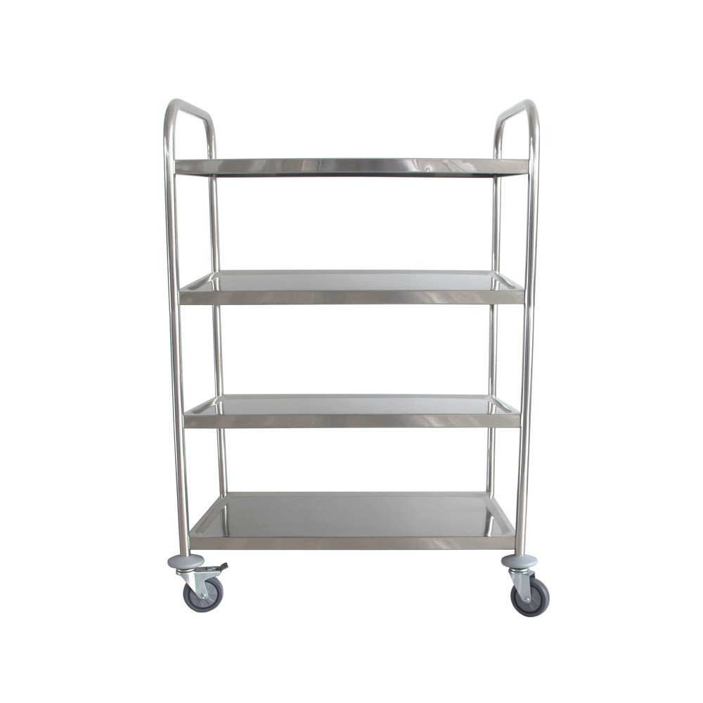 Número de imagen del producto 5: Carrito de servicio de acero inoxidable, HEMMDAL, 4 pisos