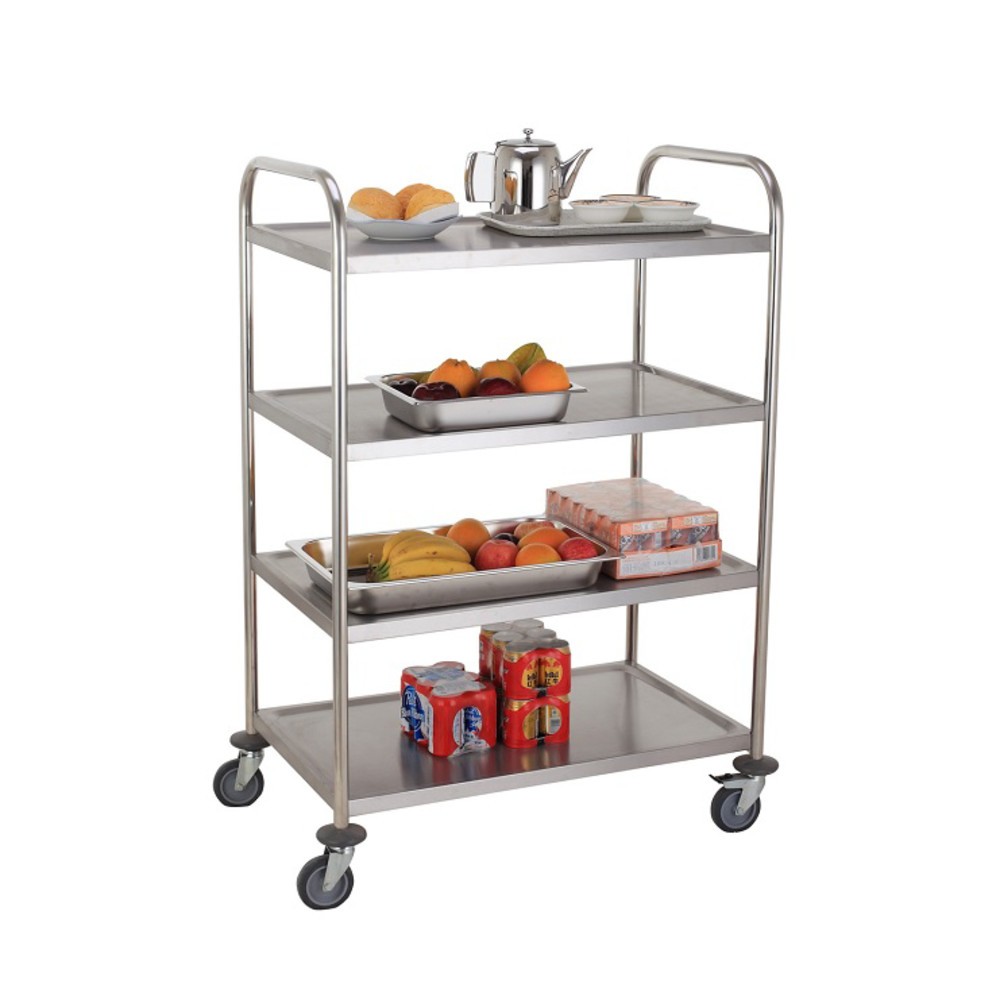 Número de imagen del producto 8: Carrito de servicio de acero inoxidable, HEMMDAL, 4 pisos