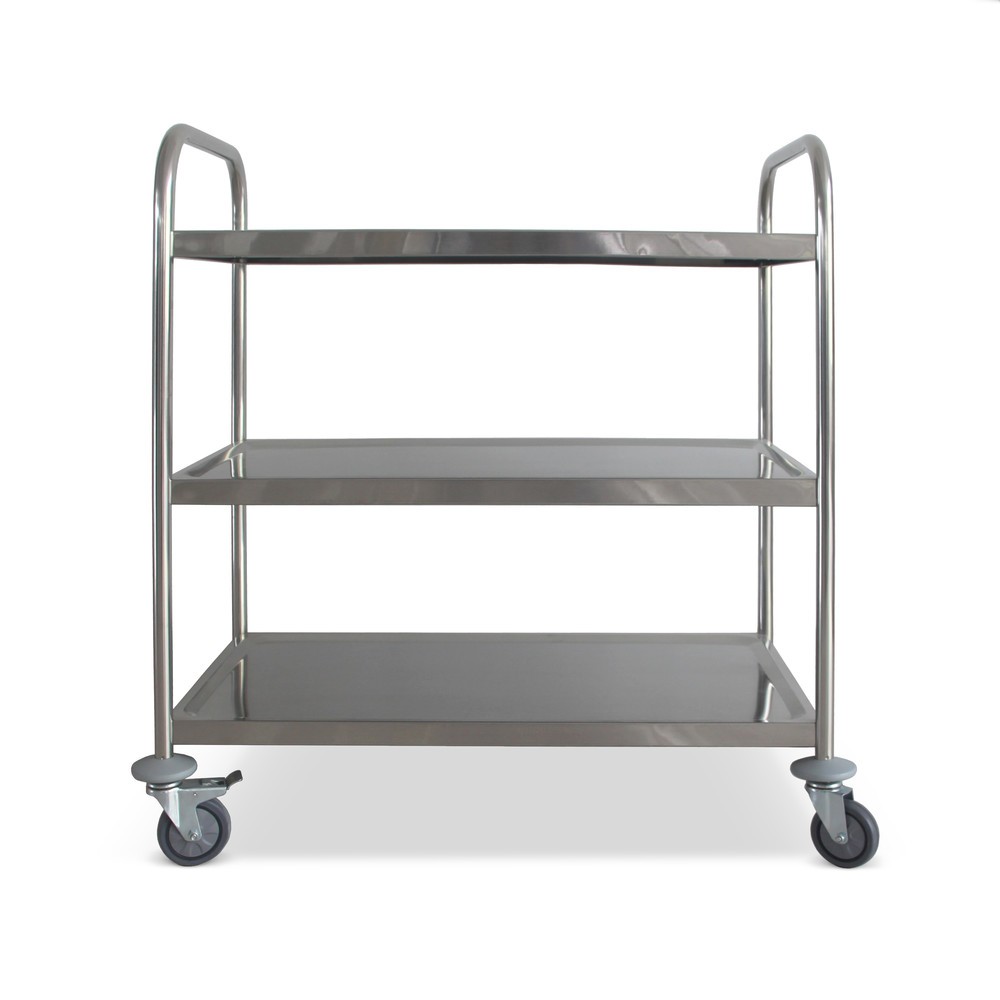 Número de imagen del producto 7: Carrito de servicio de acero inoxidable, HEMMDAL, 3 pisos