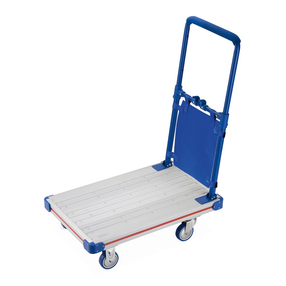 Imagen del producto: Carro con plataforma de aluminio, plegable, capacidad de carga. 150 kg