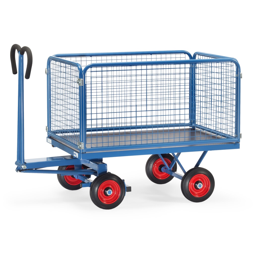 Carro con plataforma de mano fetra® con estructura metálica